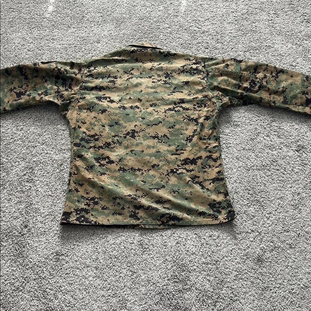 Propper International Inc USMC Camo Button-Front Utility Jacket - Size M Reg
